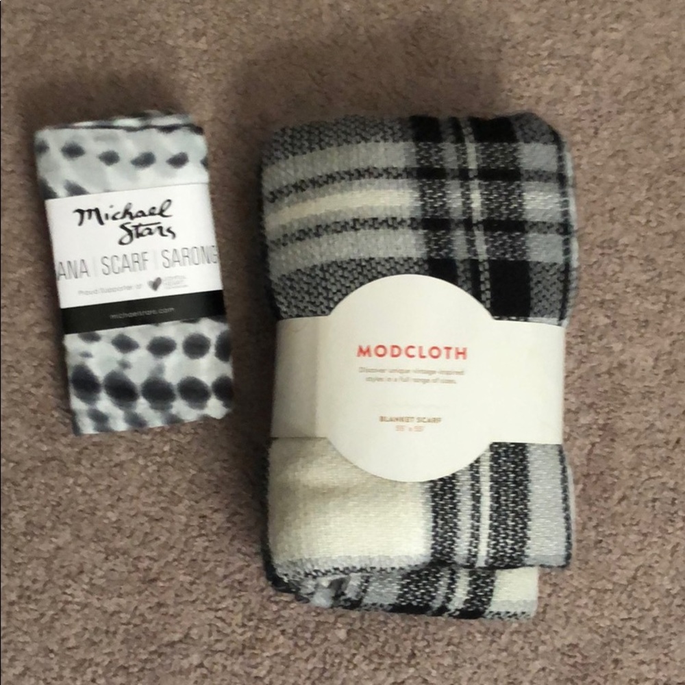 Blanket scarf and Ruana Scarf